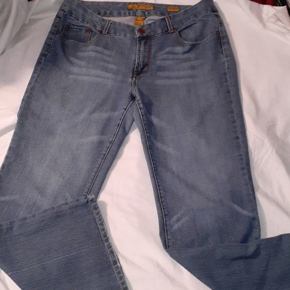 Seven 7 Bootcut Premium Denim Jeans 18 Double 7s